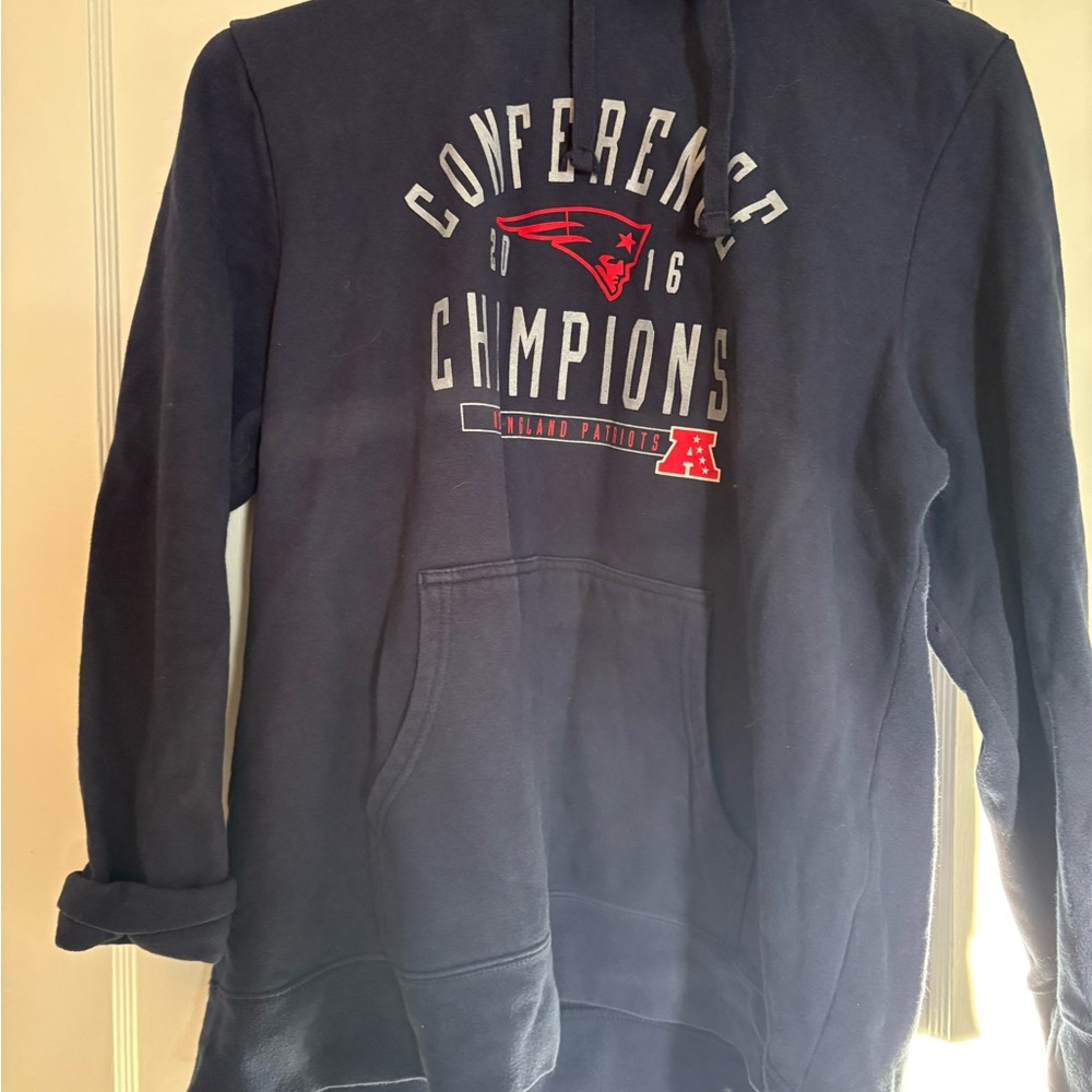 New England Patriots Conference Champions Navy Hoodie